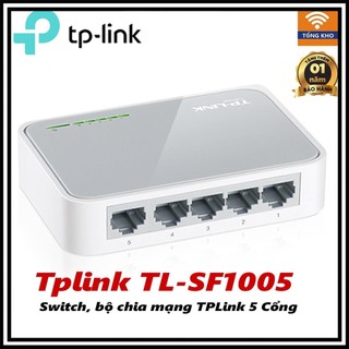 Cục chia mạng tp link tl-sf1005d có 5 cổng, hàng chính hãng - qua sử dụng, chất lượng tốt