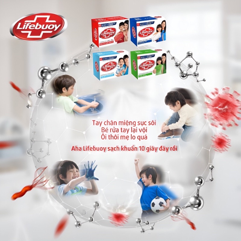 Cục xà phòng tắm lifebuoy
