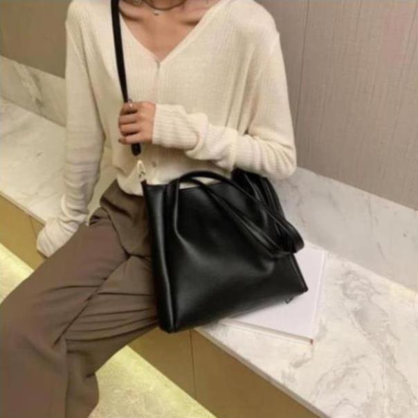 Túi đeo vai đeo chéo nữ da PU mềm thời trang công sở đi học đi làm lịch sự tinh tế TX35