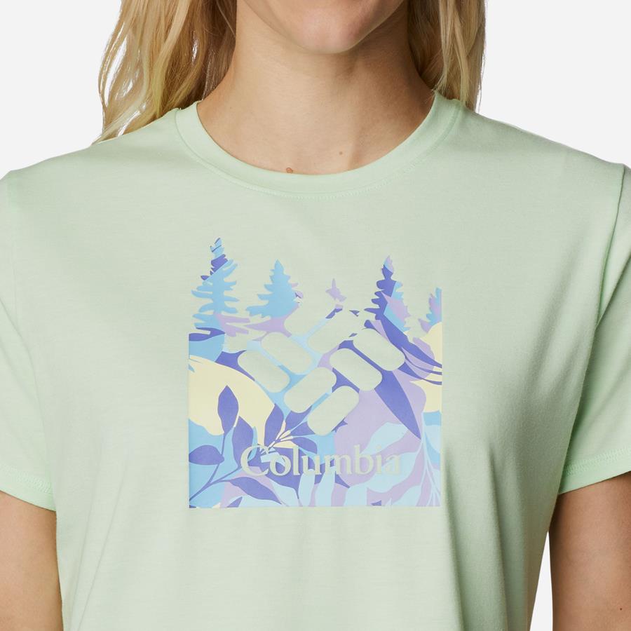 Áo thun ngắn tay thể thao nữ Columbia Sun Trek™ Graphic - 1931752372