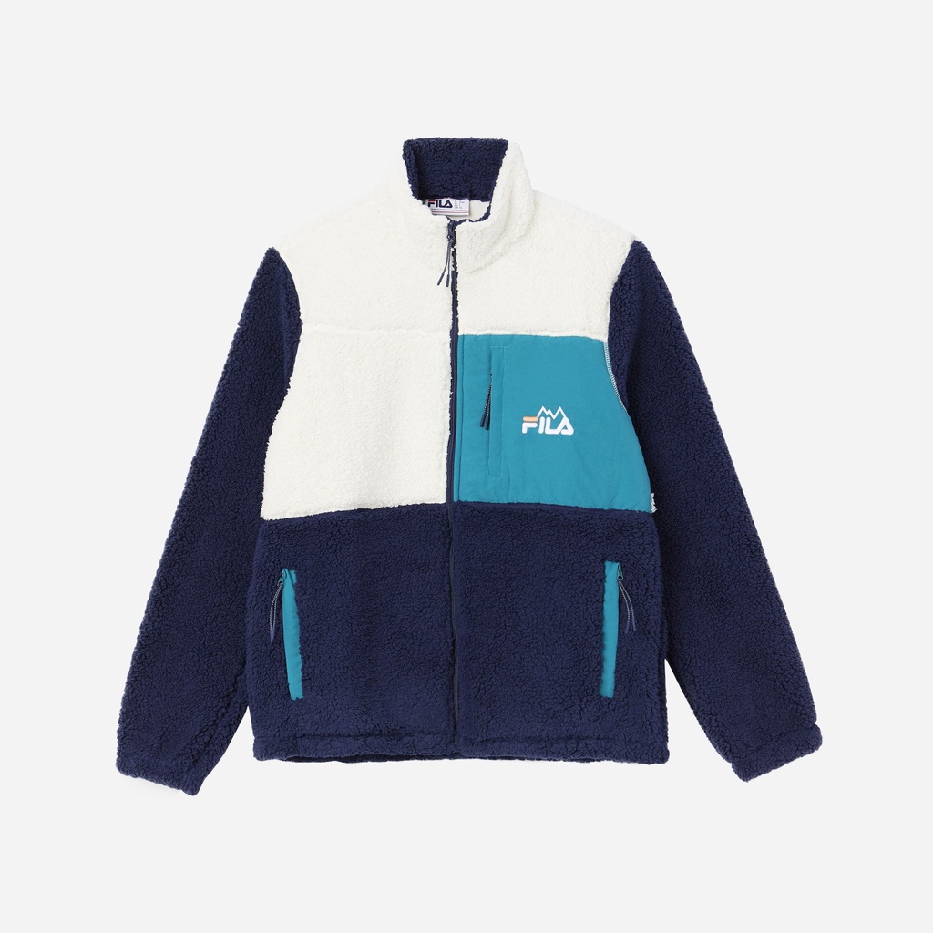 Áo khoác thời trang unisex Fila Ravi Sherpa Jacket - LM23C646-172