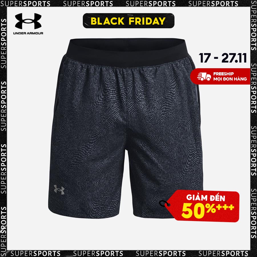 [24-27.11 - VOUCHER 20%] Quần ngắn thể thao nam Under Armour Launch - 1376582-044