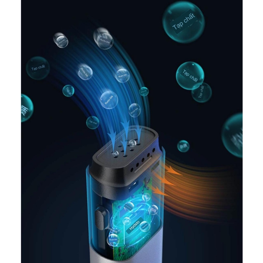 Máy đo nồng độ cồn Xiaomi Hydsto/ Lydsto T1 YM-JJCSY01/ HD-JJCSY02 màu đen chính hãng - Minh Tín Shop