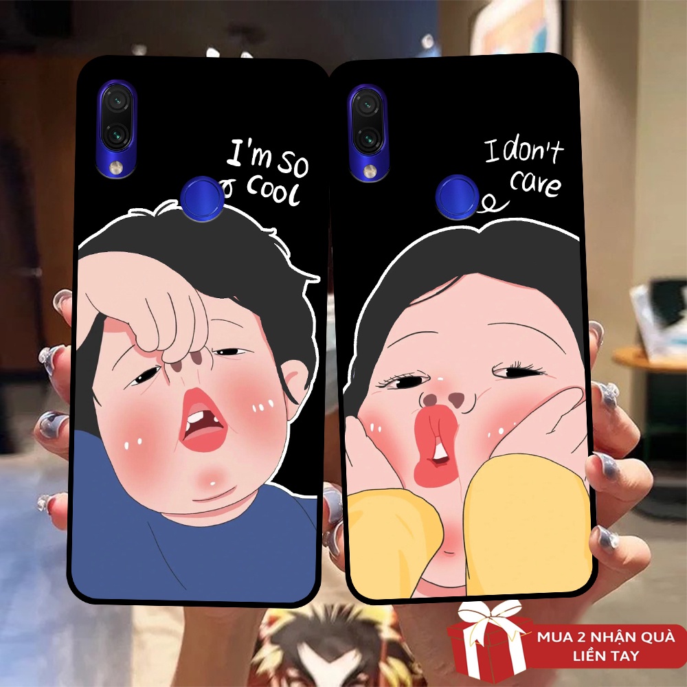 Ốp lưng Xiaomi Redmi 7 / Redmi Note 7 / Redmi Note 7 Pro in hình cô gái dễ thương ngộ nghĩnh