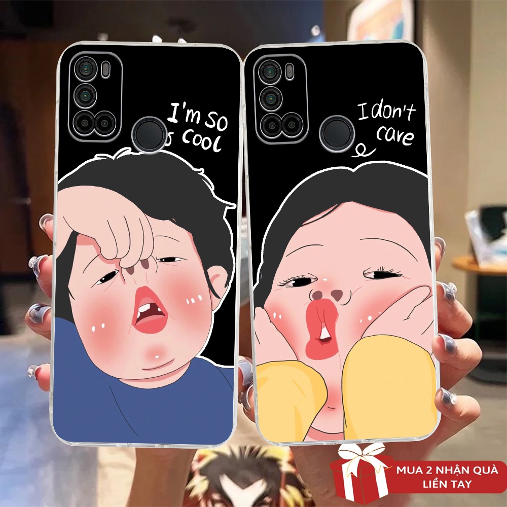 Ốp lưng Vsmart Joy 4 / Live 4 / Star 5 in hình cô gái dễ thương ngộ nghĩnh