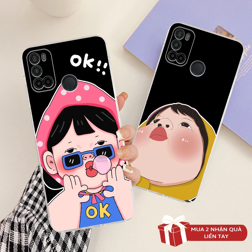 Ốp lưng Vsmart Joy 4 / Live 4 / Star 5 in hình cô gái dễ thương ngộ nghĩnh