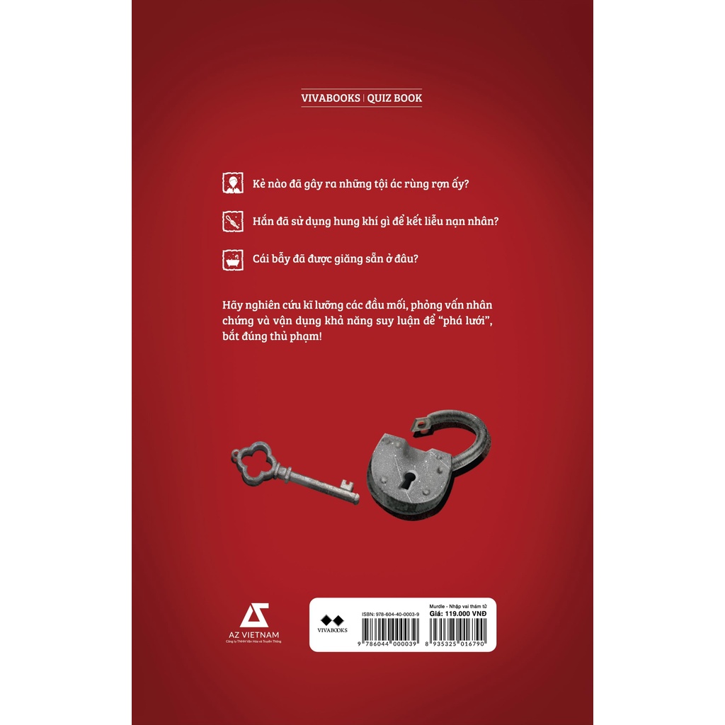 Sách - Nhập Vai Thám Tử  - AZVietNam