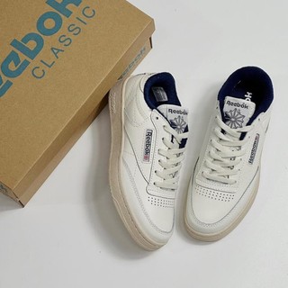 Thỏstore_giày sneaker reebok club c revenge vintage xanh navy