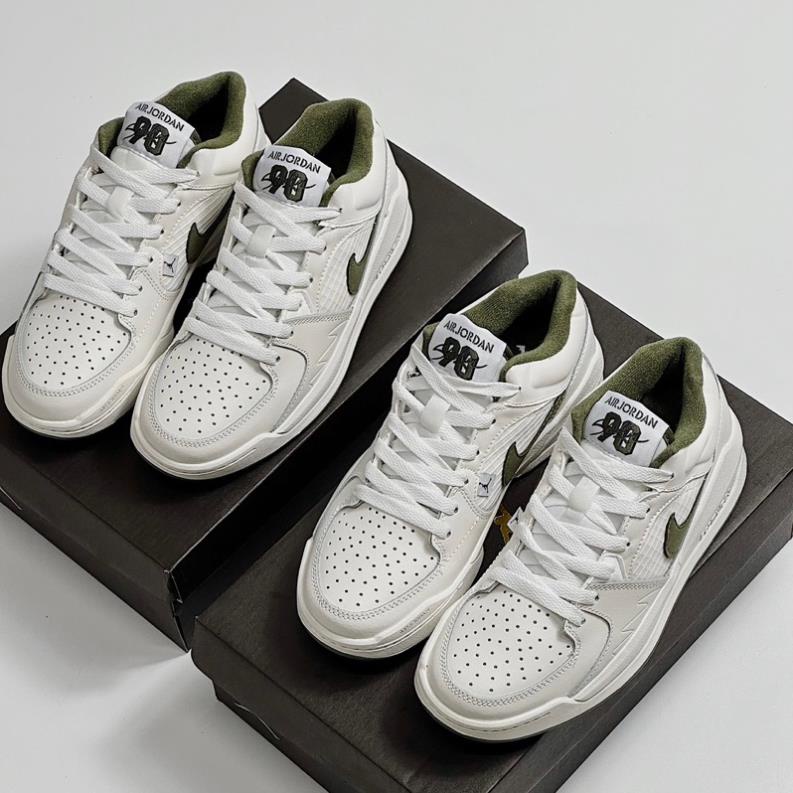 THỎSTORE_Giày Sneaker JD Stadium 90 Trắng Xanh Rêu