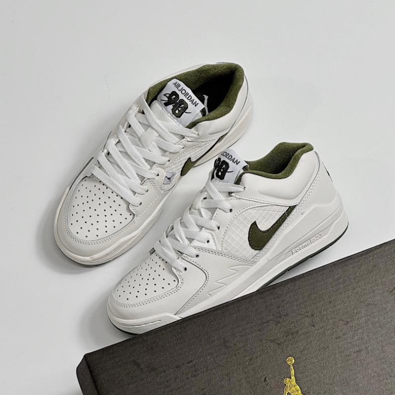 THỎSTORE_Giày Sneaker JD Stadium 90 Trắng Xanh Rêu