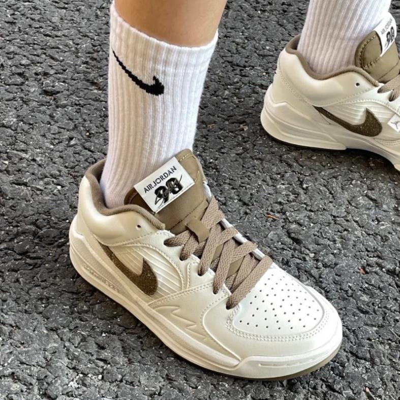 THỎSTORE_Giày Sneaker JD Stadium 90 Trắng Xanh Rêu