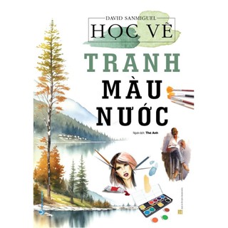 Sách - học vẽ tranh màu nước - vl