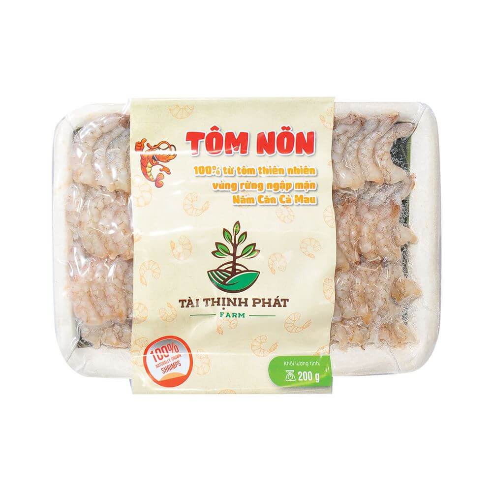  Tôm Nõn Cà Mau, 100% Naturally Grown Shrimps  - TAI THINH PHAT FARM