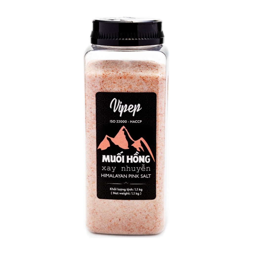 Muối Hồng Xay Nhuyễn, Himalayan Pink Salt, Grounded  - VIPEP