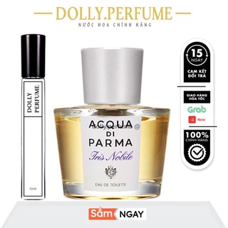 Tester nước hoa a c q u a d i p a r m a a c q u a nobile iris edt 10ml