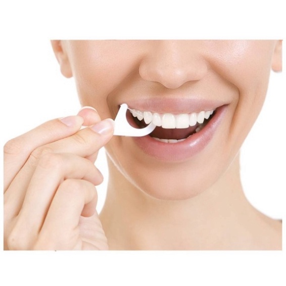 50 Chiếc Tăm Chỉ Nha Khoa Sợi Chỉ Mảnh .ĐTLV