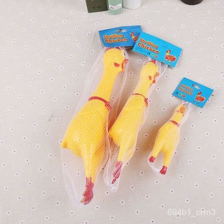 Chó conmèo, đồ chơi, gà la hét, gà la hét, gà đồ chơi kỳ lạ, giảm buồn chán, gà la hét, gà giải nén