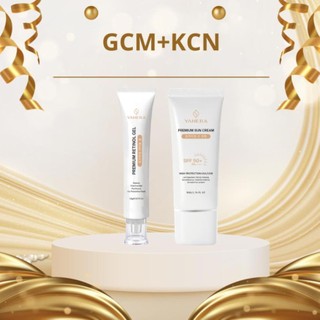 Bộ đôi giảm mụn và chống nắng YAHERA Gồm gel chấm mụn 15g và kem chống nắng 50g