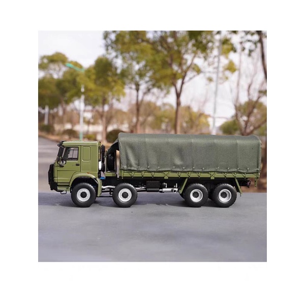 Mô hình xe tải HoWo quân sự 8x8 hợp kim 1:24
