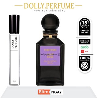 Tester nước hoa tom ford cafe rose edp 10ml