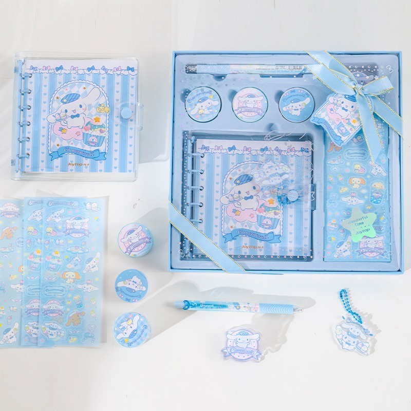 Sanrio Sổ Tay Hình Vuông Kèm Hộp Đựng Xinh Xắn