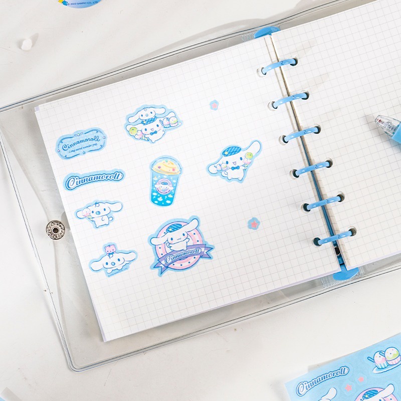 Sanrio Sổ Tay Hình Vuông Kèm Hộp Đựng Xinh Xắn