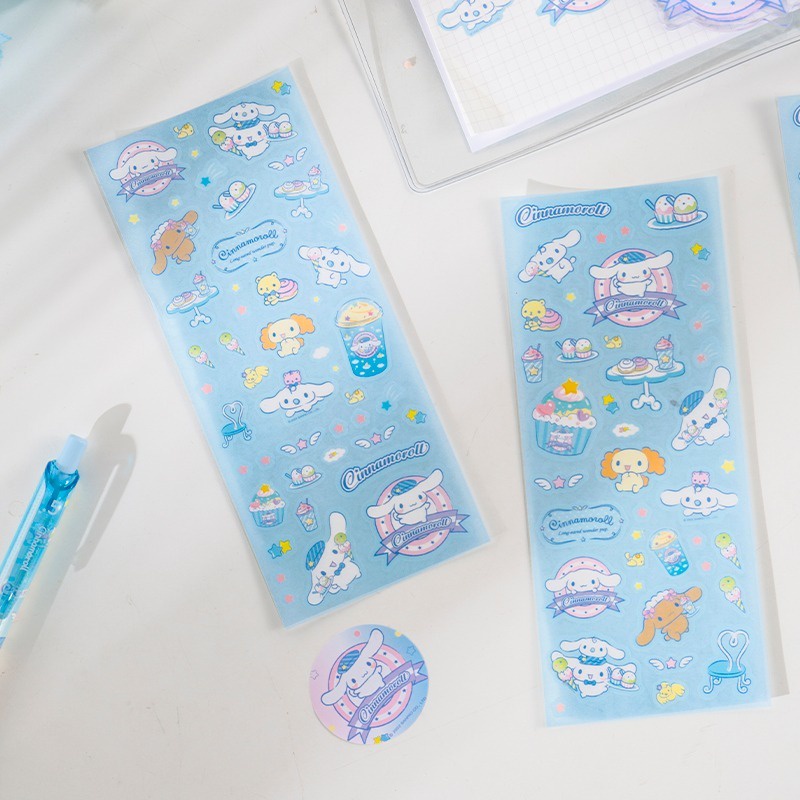 Sanrio Sổ Tay Hình Vuông Kèm Hộp Đựng Xinh Xắn
