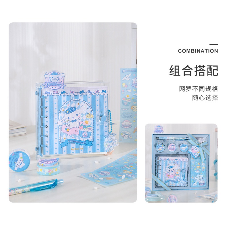Sanrio Sổ Tay Hình Vuông Kèm Hộp Đựng Xinh Xắn