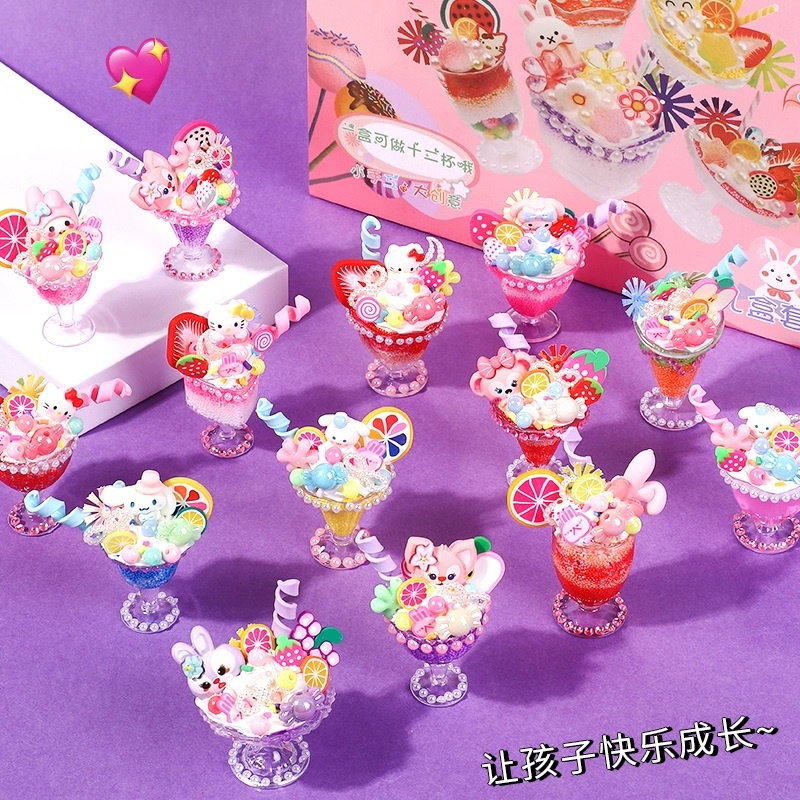 Bộ Đồ Chơi Làm Kem Que Thủ Công Cho Bé