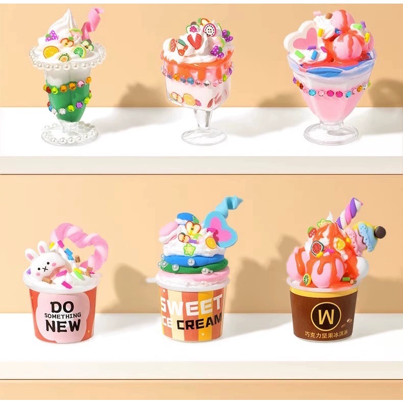 Bộ Đồ Chơi Làm Kem Que Thủ Công Cho Bé