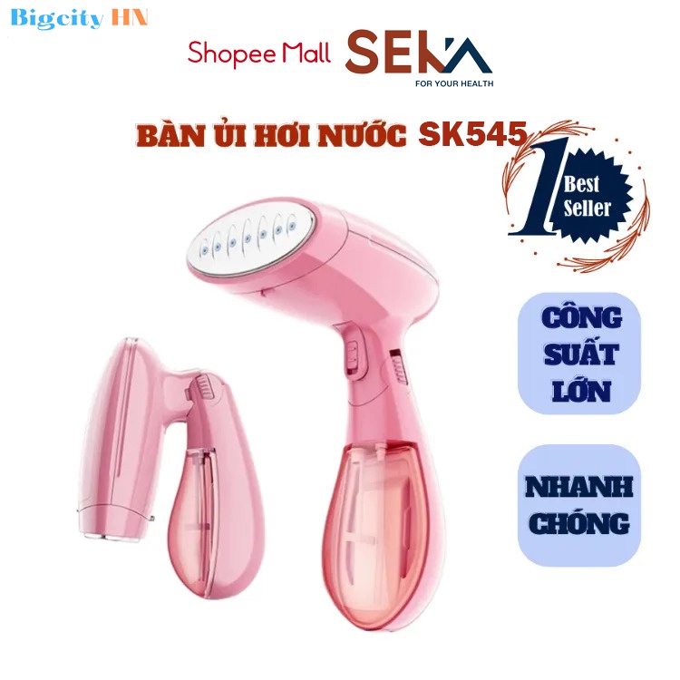 Bàn Là Hơi Nước Cầm Tay Mini SK545,Công Suất 1500W - bàn ủi hơi nước cầm tay mini mẫu mới 2023