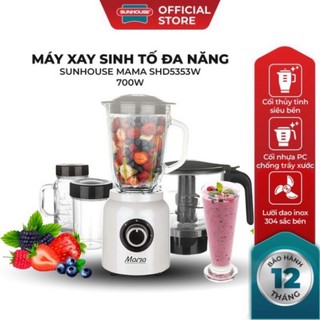 Máy xay sinh tố đa năng SUNHOUSE MAMA SHD5353W - Bảo hành chính hãng 24 tháng