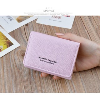 Ví nữ mini cầm tay, ví nữ gập 3 thời trang Hana mini MANYIDI
