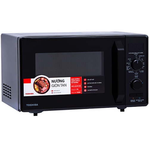 Lò vi sóng có nướng Toshiba MW2-AG24PC - Dung tích 24L - Hàng chính hãng - Bảo hành 12 tháng