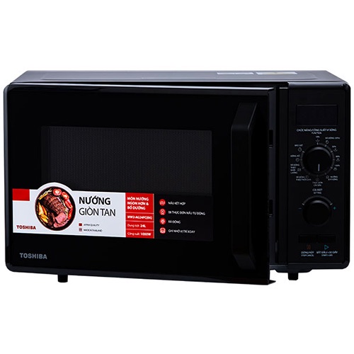 Lò vi sóng có nướng Toshiba MW2-AG24PC - Dung tích 24L - Hàng chính hãng - Bảo hành 12 tháng
