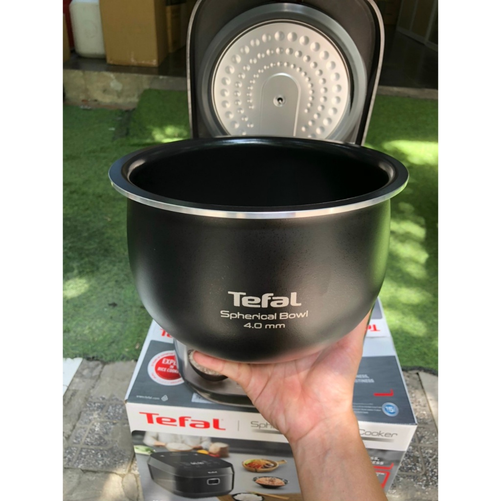 Nồi cơm điện tử Tefal RK776B68 - Dung tích 1.8L - Lòng nồi niêu dày 4mm - Hàng chính hãng - Bảo hành 24 tháng