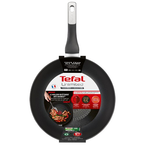 Chảo chiên sâu lồng Tefal Unlimited 28cm (G2551902) - Sản xuất tại Pháp - Bảo hành 24 tháng - Hàng chính hãng