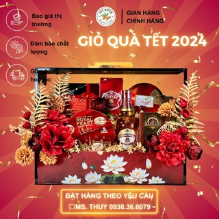 🎁giỏ quà tết 2024 🎁 quà tết biếu tết - sang trọng tặng người thân yêu đối tác quan trọng - gq8 🔥