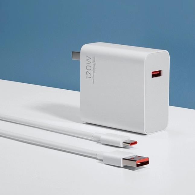 Bộ sạc nhanh Xiaomi GaN 120W chính hãng cổng type c