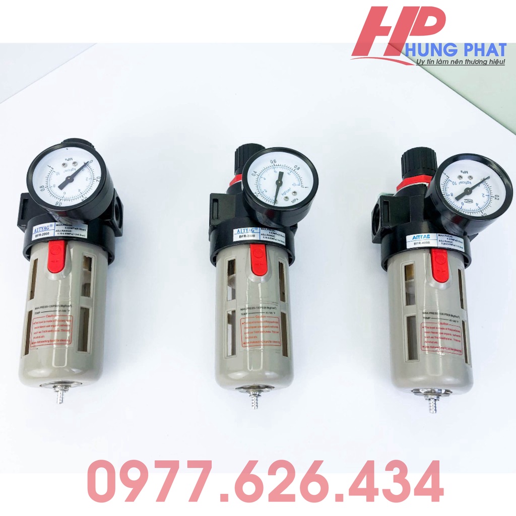 Bộ lọc khí nén BFR2000/ BFR3000/ BFR4000 – Bộ lọc khí nén có van điều áp BFR – Bộ lọc đơn khí nén BF