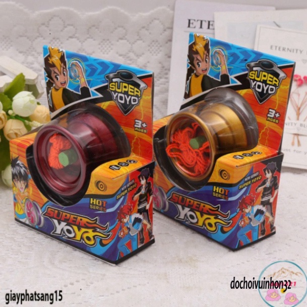 Đồ chơi YOYO spiderman linh thú sắt cho bé, máy móc thư giãn yo kwon do, giao mẫu ngẫu nhiên