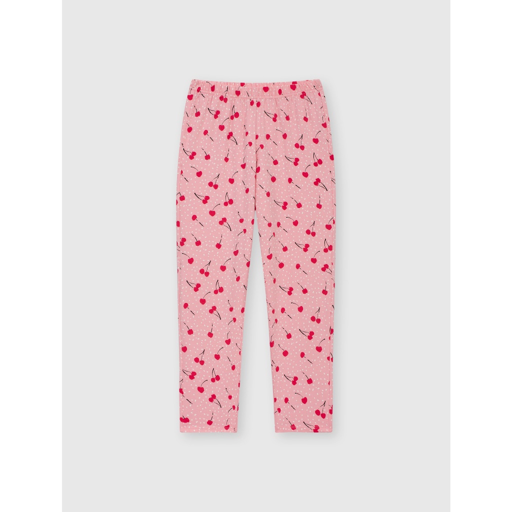 Bộ pyjama bé gái CANIFA áo dài tay quần dài in họa tiết 1LS23W012