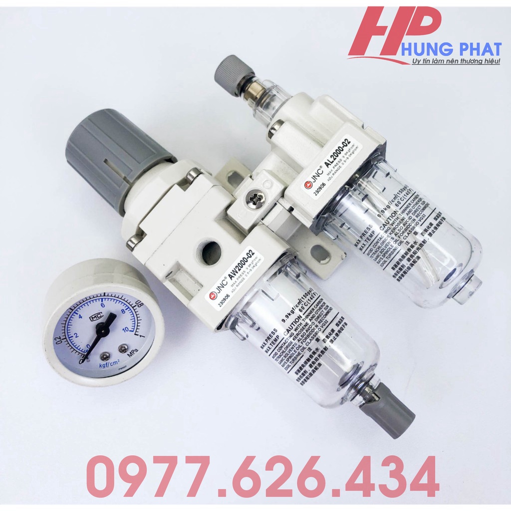 Bộ lọc khí nén AC2010-02 – Bộ lọc khí nén có van điều áp AC – Bộ lọc đôi khí nén AC – Lọc tách nước 