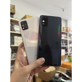 Bộ vỏ full samsung a71/ vỏ khung sườn + khay sim + kính camera samsung a71
