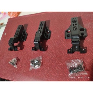 Bản lề giảm chấn lắp khung nhôm cánh kính cao cấp, bản lề tủ bếp, tủ áo cánh kính
