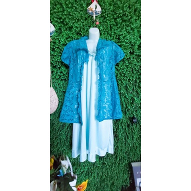 Set đầm ngủ  thun kèm khoac