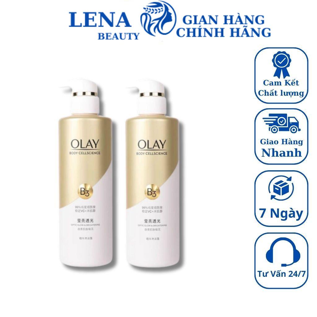 Sữa Tắm OLAY B3+ Vtamin C Siêu Dưỡng Trắng Da, Cấp Ẩm Và Đàn Hồi Cho Da Chai 500ML Chính Hãng