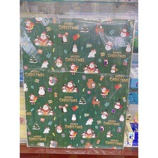 Giấy gói quà noel