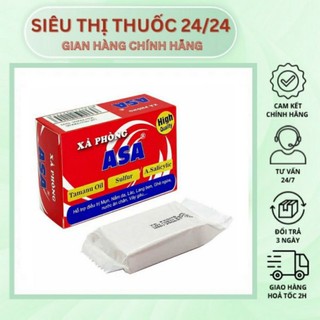 Xà Phòng ASA⚡Xà phòng ASA diệt vi khuẩn gây mụn, lác, lang ben, nấm da, ghẻ, vảy sừng trên da, trên lưng