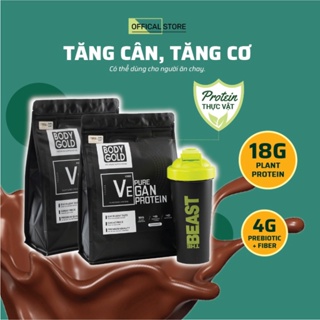 Combo 2 túi- Whey Protein cây trồng lên cân Tăng Cơ Body Gold Túi 1Kg